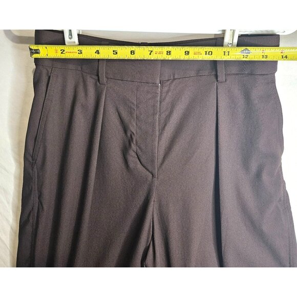 Lululemon Wide Leg Brown Trousers Size 4 - Picture 2 of 10